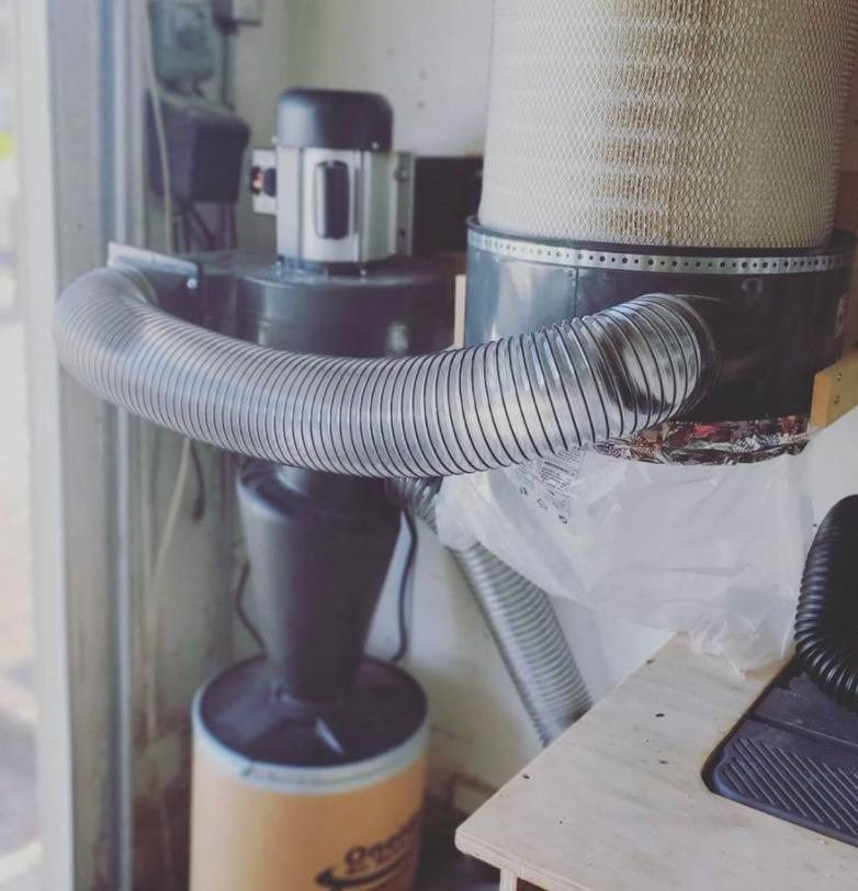 POWERTEC 70108 4 Inch Blast Gate for Dust Collector, Dust Collection Fittings customer photo 2
