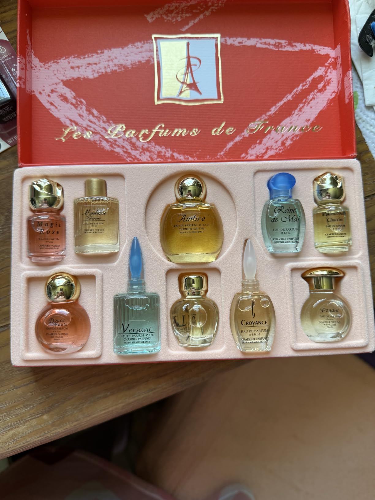 Charrier Parfums 10 Eaux de Parfum Luxurious Gift Box - Made in Provence, France - 57.8 ml customer photo 2
