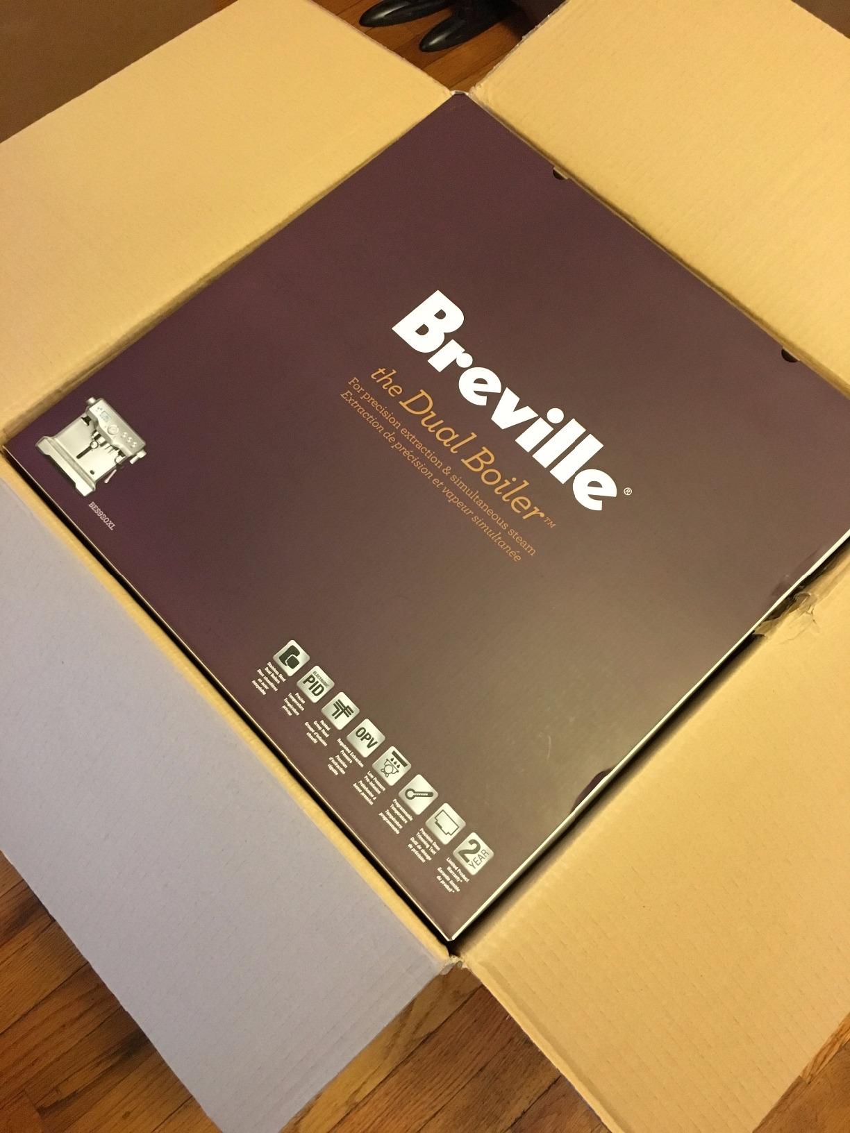 Breville BES920XL Dual Boiler Espresso Machine, Brushed Stainless Steel customer photo 1
