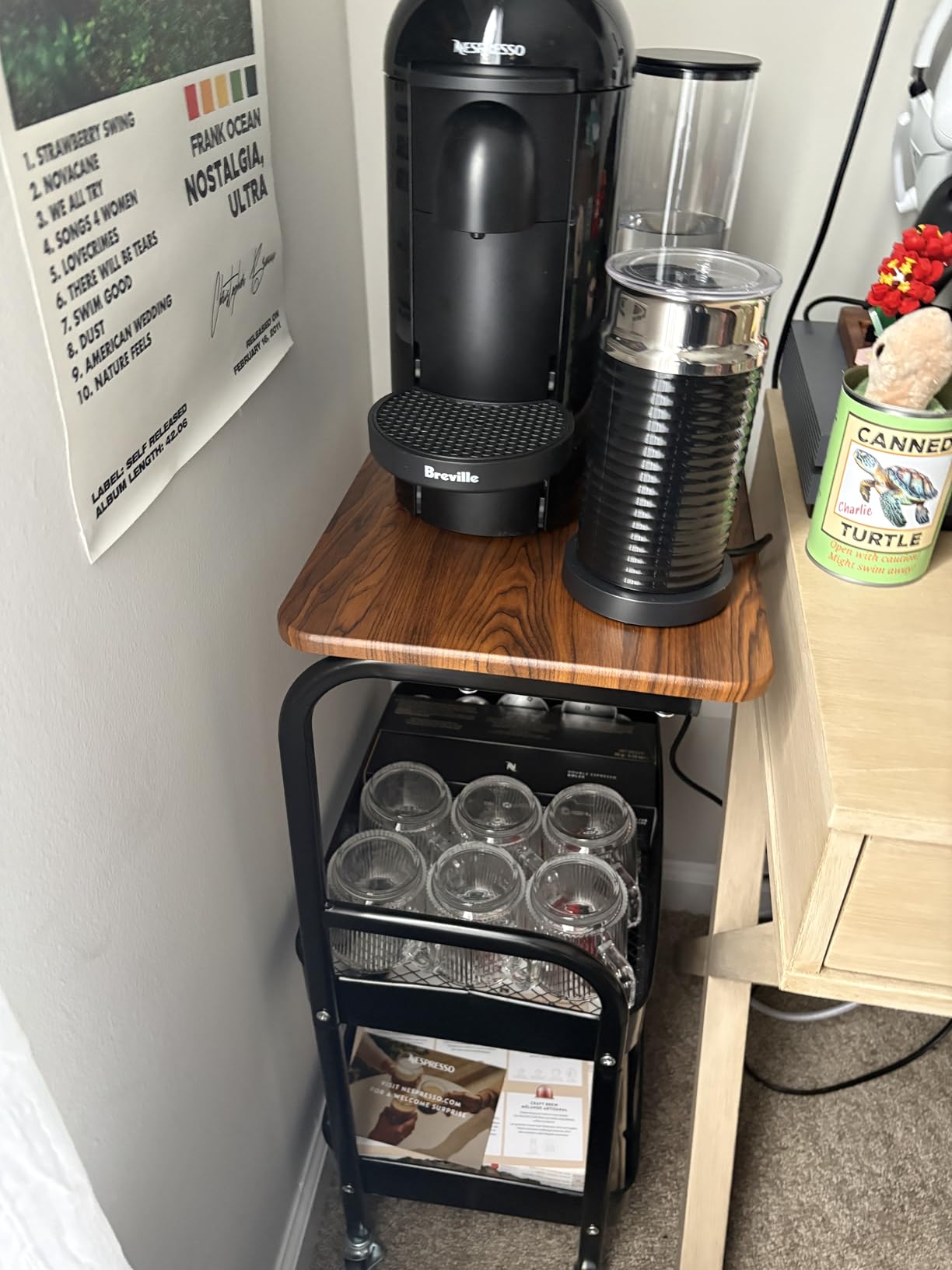 Nespresso Vertuo Plus Deluxe Coffee and Espresso Maker by Breville, Titan with Aeroccino Milk Frother customer photo 2