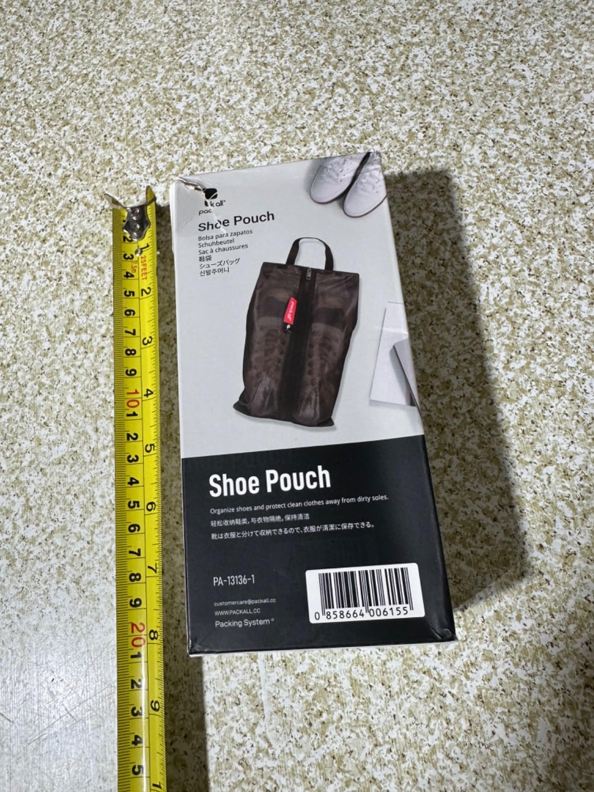 pack all Shoe Bag for Travel, Water-Resistant Shoe Pouch for Sports customer photo 2