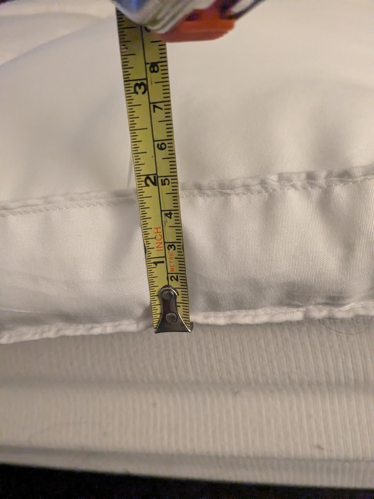 1400 GSM Queen Mattress Topper, Extra Thick Cooling Pillow Top Plush Pad customer photo 2