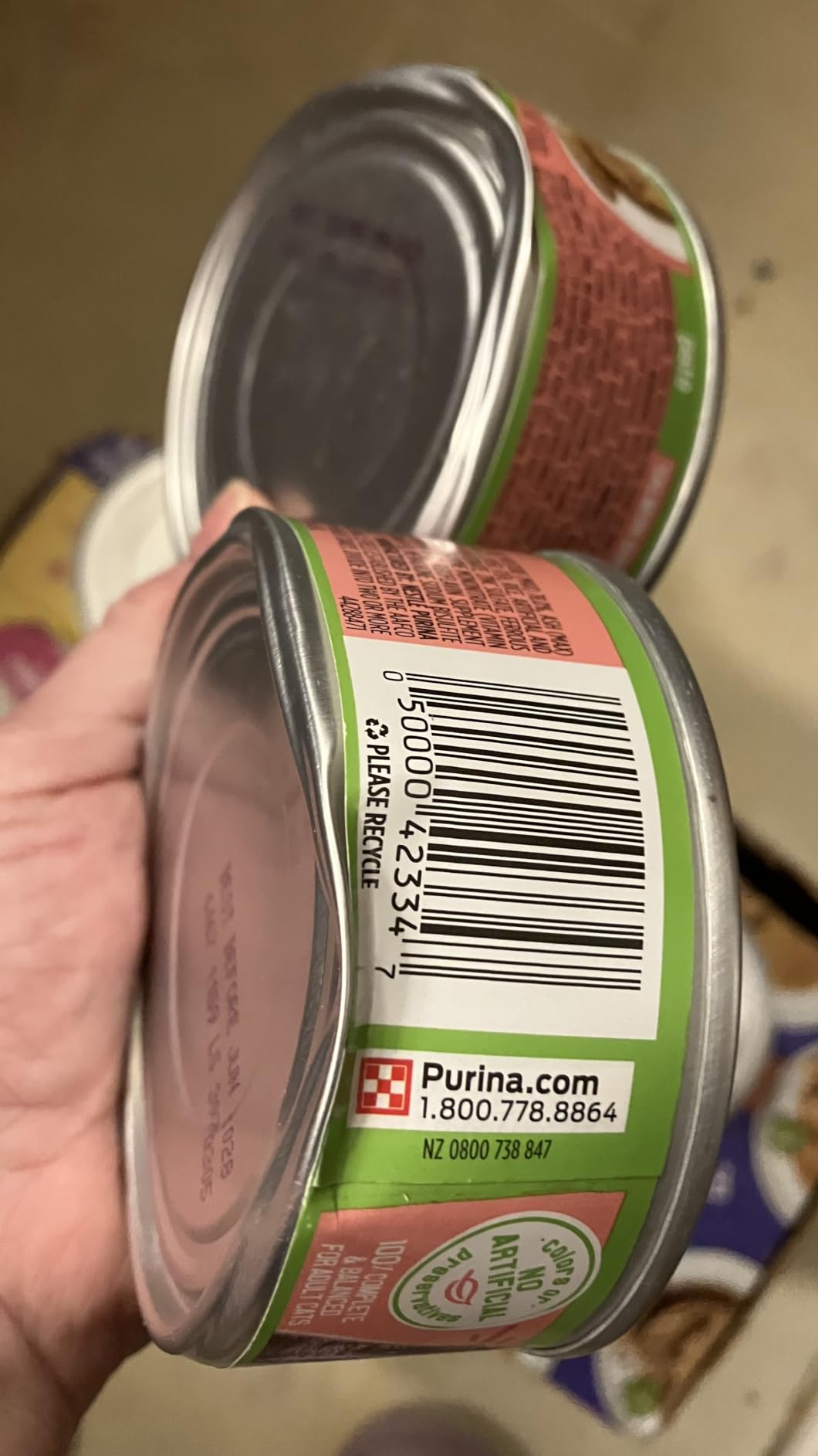Purina Friskies Pate Wet Cat Food Variety, Seafood & Chicken, (40) 5.5 oz customer photo 2