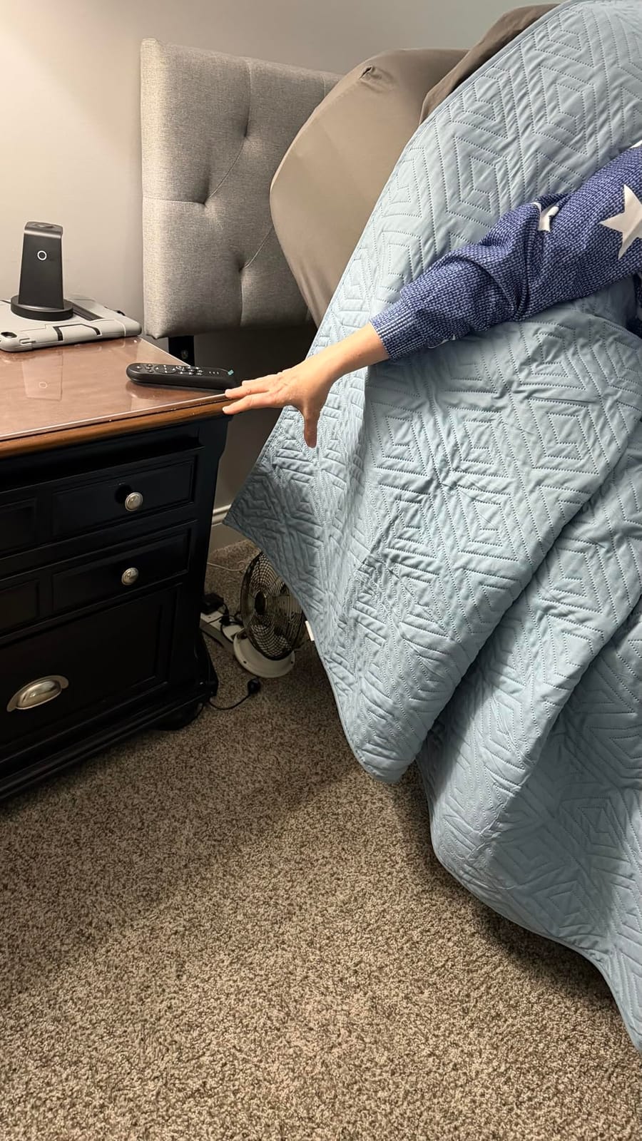 Sven & Son Classic Adjustable Bed Base, Head and Foot Lift, Massage, Under-Bed Lights, USB, Gel Memory, Zero Gravity Smart Frame - Queen + 14 inch Hybrid Spring Matt (Medium Soft) customer photo 1