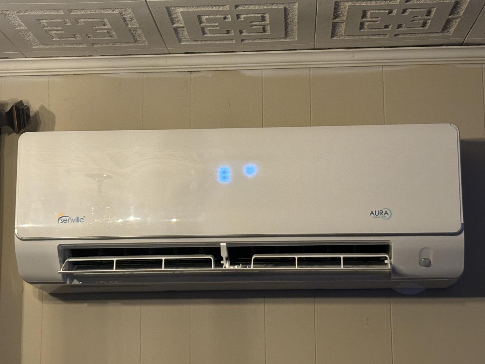 Senville Mini Split Air Conditioner Heat Pump, White, Dual Zone, 28000 BTU customer photo 1