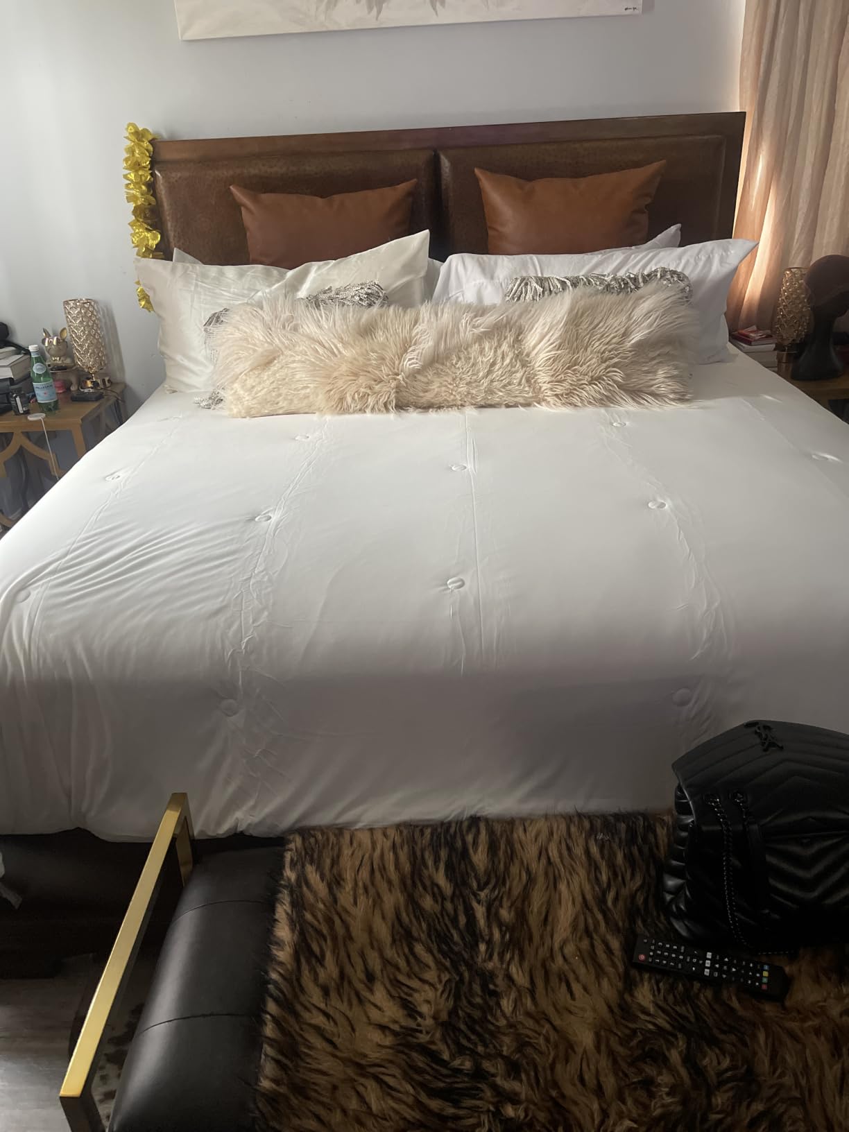 Bedsure PureWoven 100% Rayon Derived from Bamboo, King Size Sheets Set customer photo 1