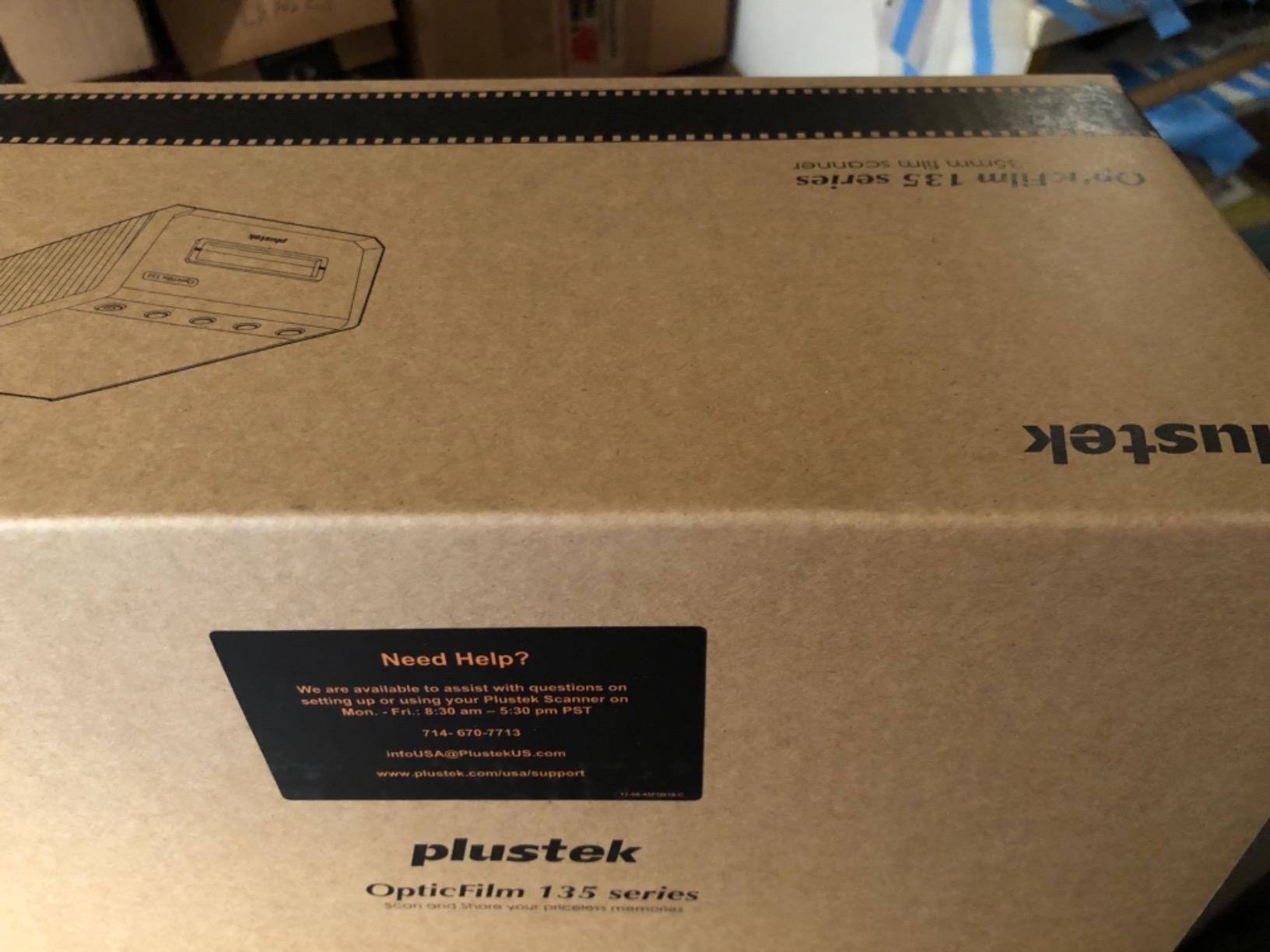 Plustek OpticFilm 135i - Automatic Film & Slide Scanner, Batch converts 35mm Slides & Film Negatives, Support 3rd Party Editing Software Export, Max. 7200 dpi customer photo 2
