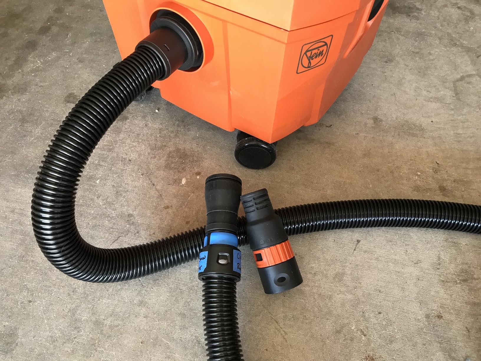 Cen-Tec Systems 94698 Quick Click 10 Ft. Hose for Home and Shop Vacuums with Expanded Multi-Brand Power Tool Adapter Set for Dust Collection customer photo 1
