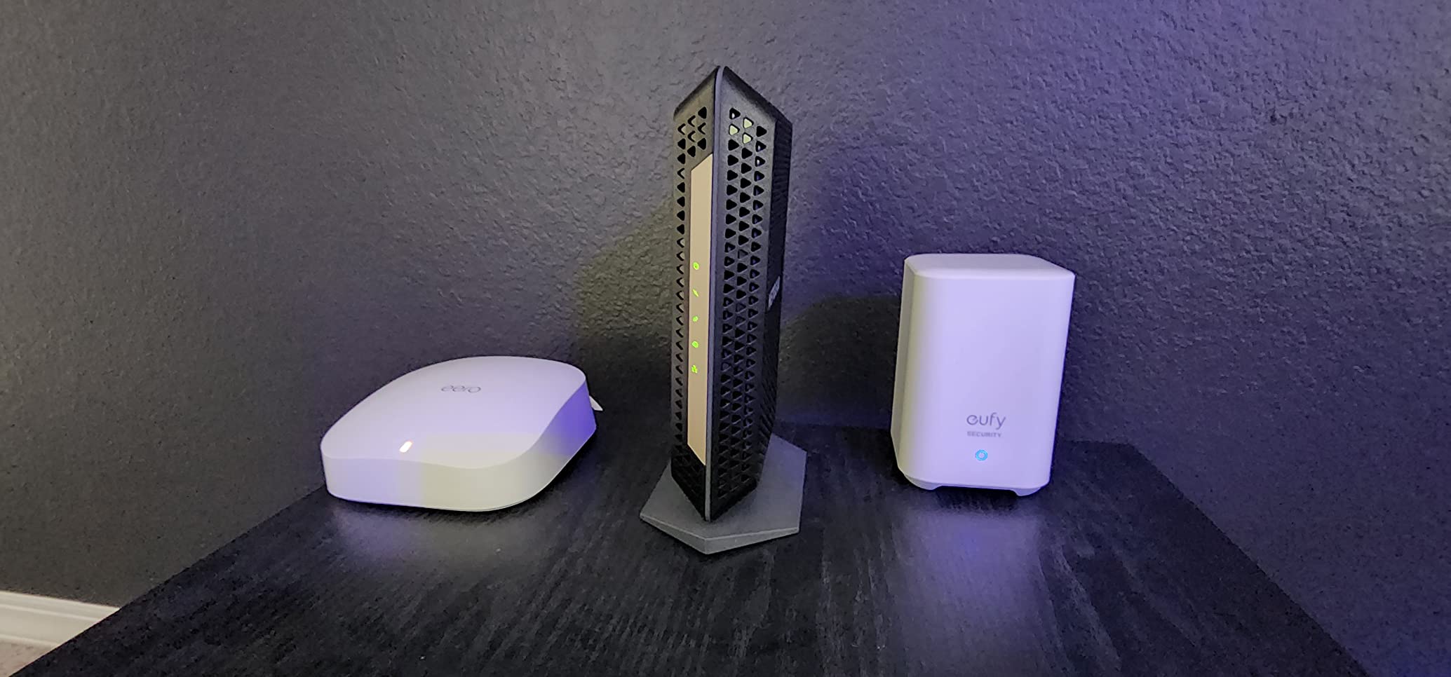Like-New Amazon eero Pro 6 tri-band mesh Wi-Fi 6 router with built-in Zigbee smart home hub customer photo 1