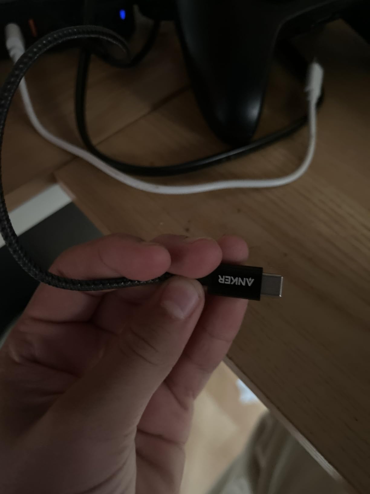 Anker USB C to USB C Cable, 60W Fast Charging Cable (2-Pack, 6 ft, Black) customer photo 2