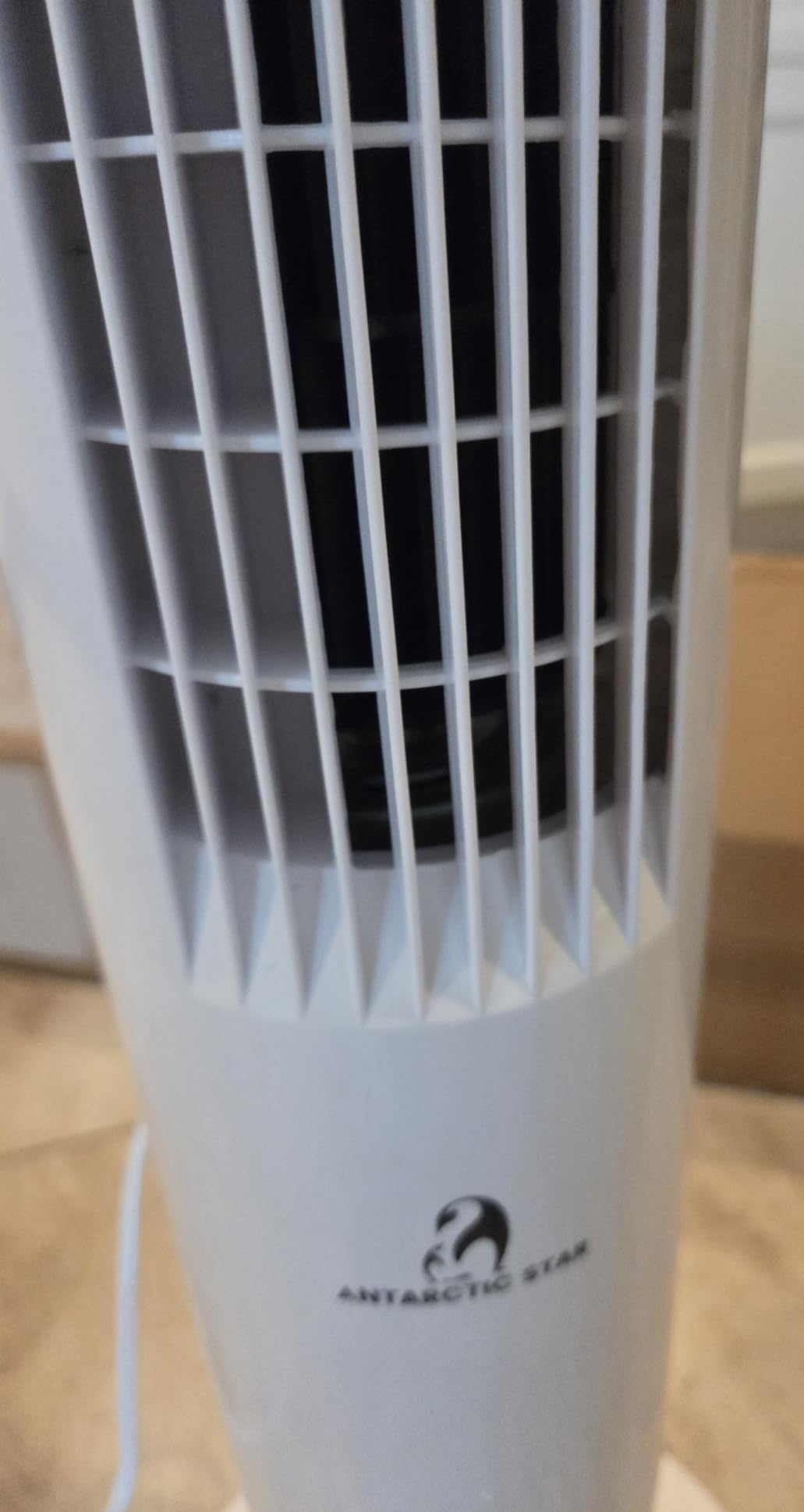 Antarctic Star Tower Fan Portable Electric Oscillating Fan Quiet Cooling Remote Control Standing Bladeless Floor Fans 3 Speeds Wind Modes Timer Bedroom Office (43 inch, White) customer photo 2