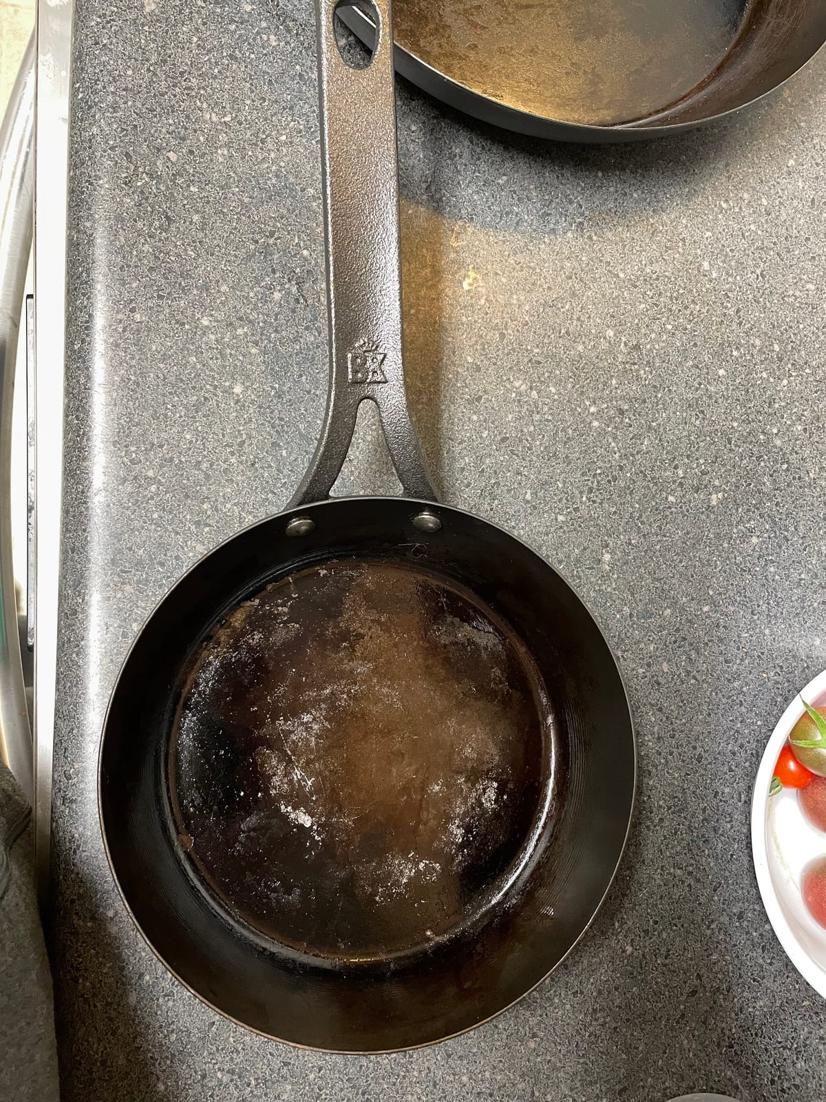 BK Pre-Seasoned Black Steel Carbon Steel Induction Compatible 8