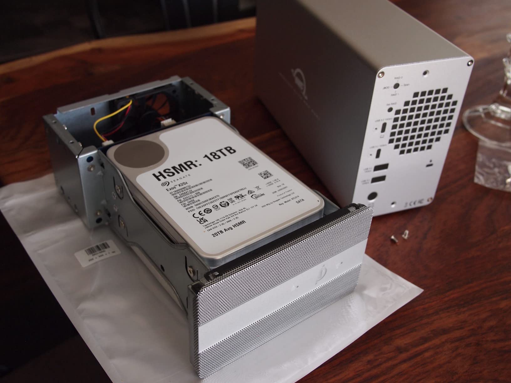 OWC Mercury Elite Pro Dual with 3-Port Hub 0TB RAID USB 10Gb/s Enclosure customer photo 1