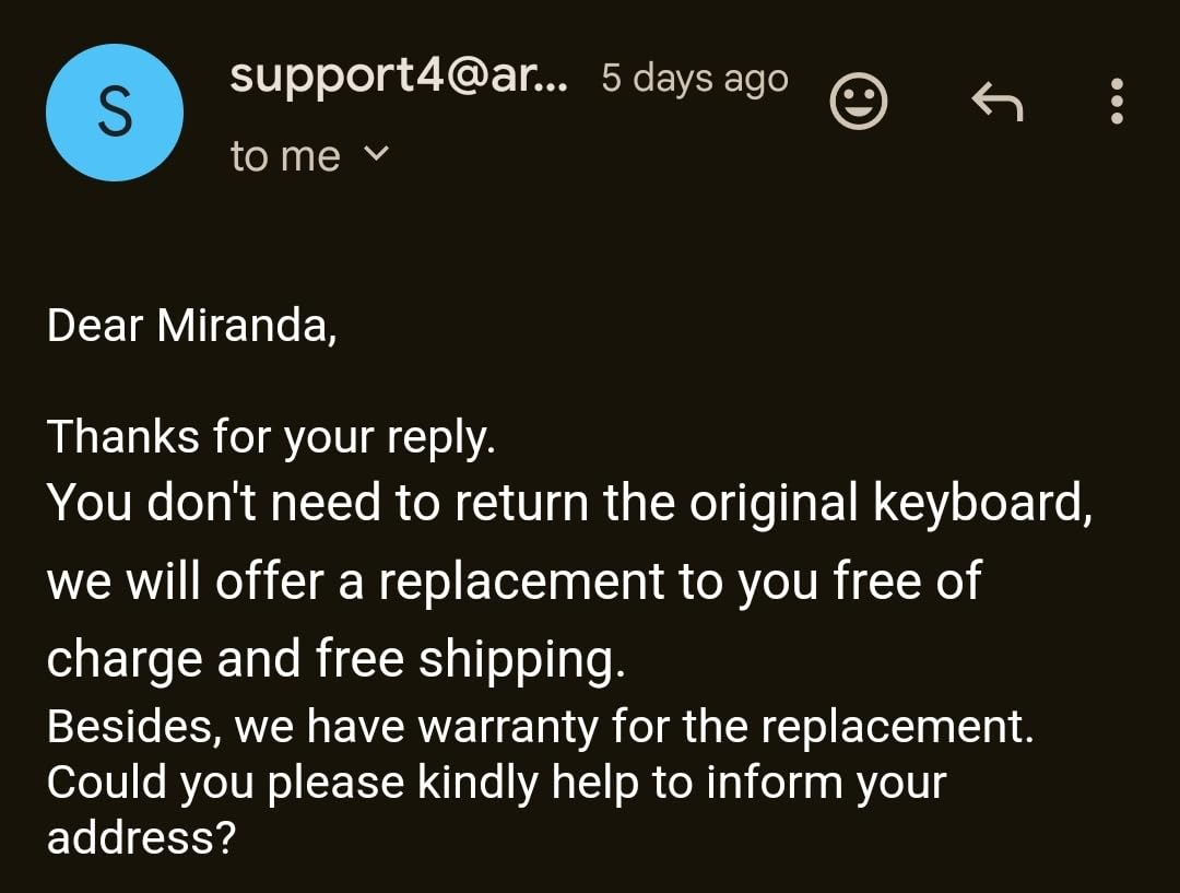 Arteck Universal 2.4G Wireless and Bluetooth Touch TV Keyboard Multi-Device with Easy Media Control and Build-in Touchpad Keyboard for Smart TV, TV Box, TV-Connected Computer, Mac, HTPC customer photo 1
