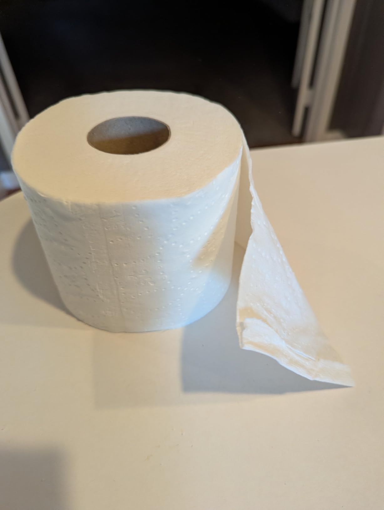 Amazon Basics 2-Ply Soft Toilet Paper, 30 Rolls (5 Packs of 6), 350 Sheets per Roll, Septic Safe, Equivalent to 185 Regular Rolls customer photo 1