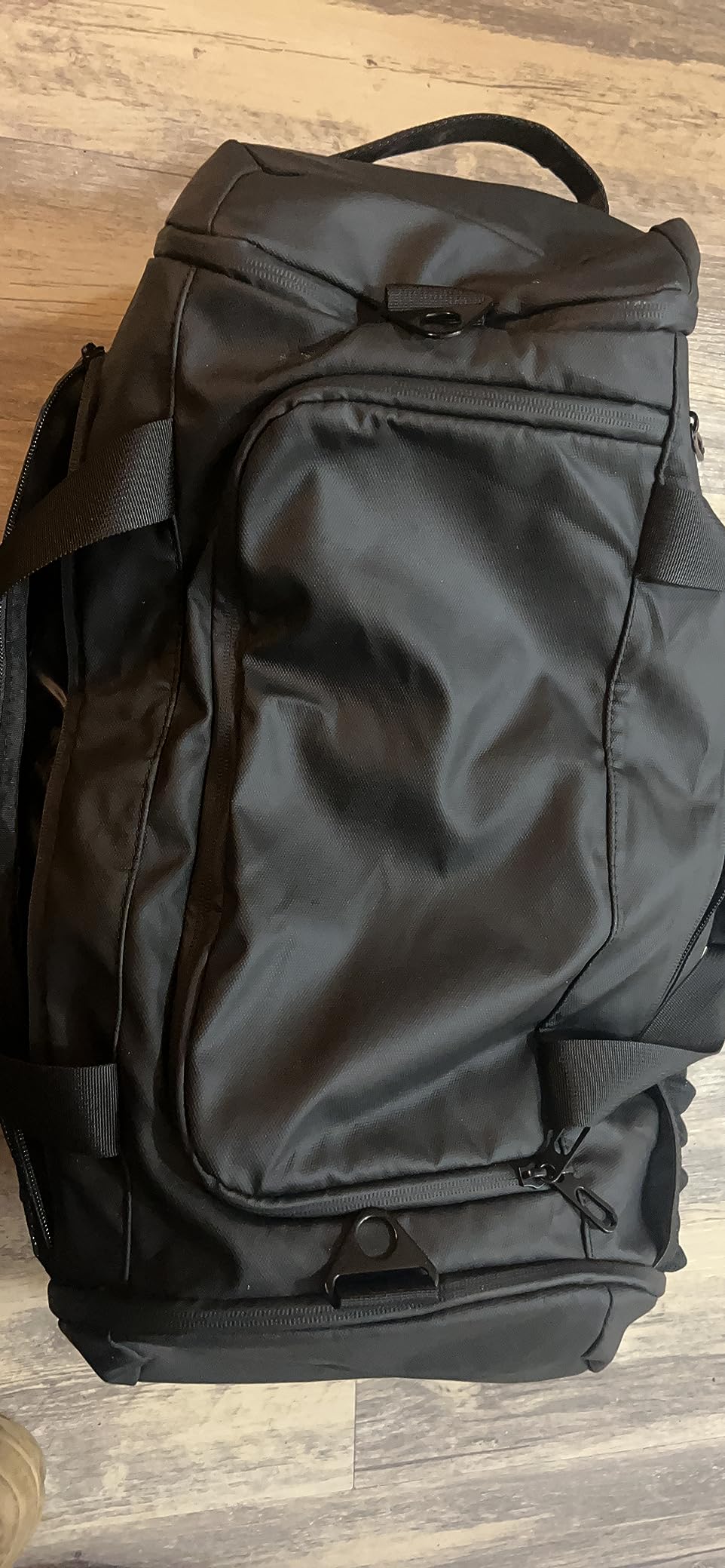 Gym Bag for Men with Shoes Compartment - 40L Duffle Bag for Travel with Wet Pocket & Laptop Compartment,Waterproof Carry On Sports Bags Gym Backpack with Water Bottle Holder customer photo 2