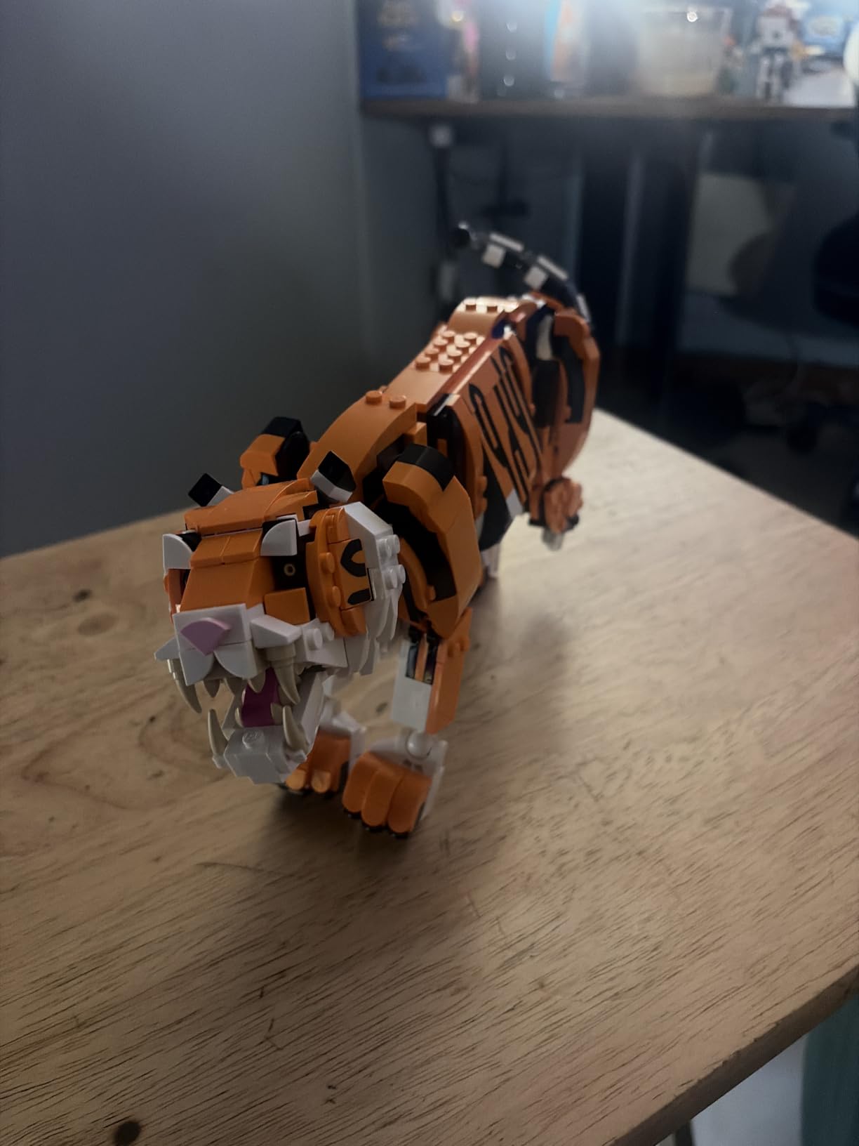LEGO Creator 3 in 1 Majestic Tiger Building Set, Transforms from Tiger to Panda or Koi Fish Set, Animal Figures, Collectible Building Toy, Gifts for Kids, Boys & Girls 9 Plus Years Old, 31129 customer photo 1
