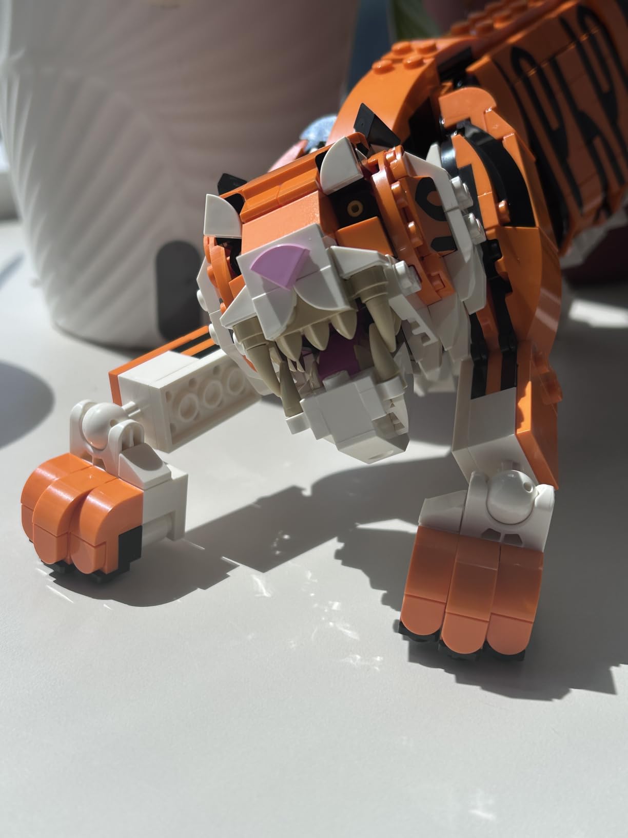 LEGO Creator 3 in 1 Majestic Tiger Building Set, Transforms from Tiger to Panda or Koi Fish Set, Animal Figures, Collectible Building Toy, Gifts for Kids, Boys & Girls 9 Plus Years Old, 31129 customer photo 2