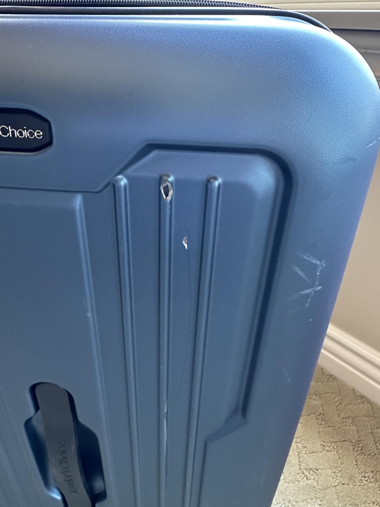 Traveler's Choice Ultimax II Polycarbonate Hardside Luggage with Spinner Wheels, Teal, 28-Inch Medium Trunk customer photo 1