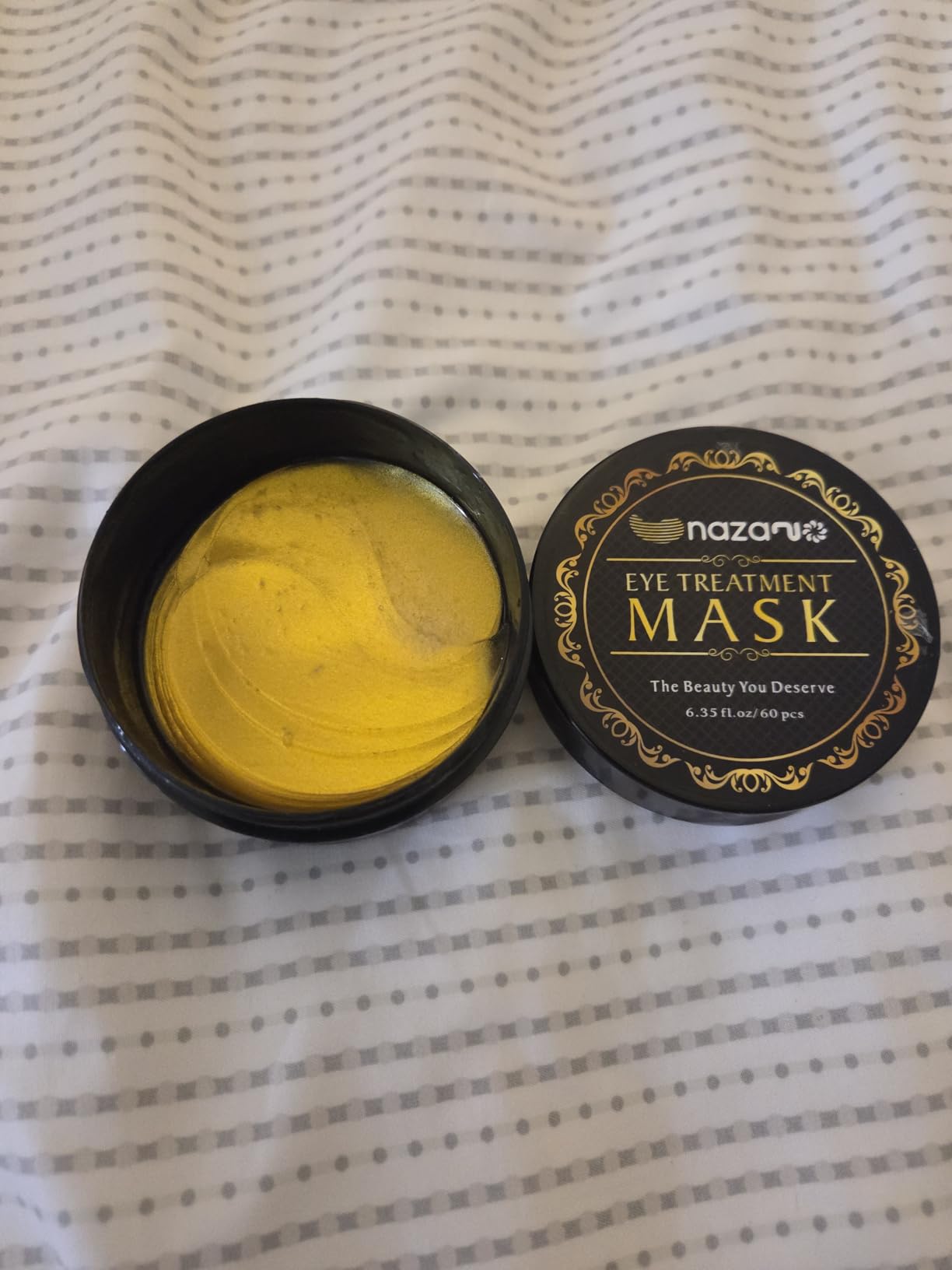 NAZANO 24K Gold Under Eye Patches - 60 Pack Eye Masks customer photo 2