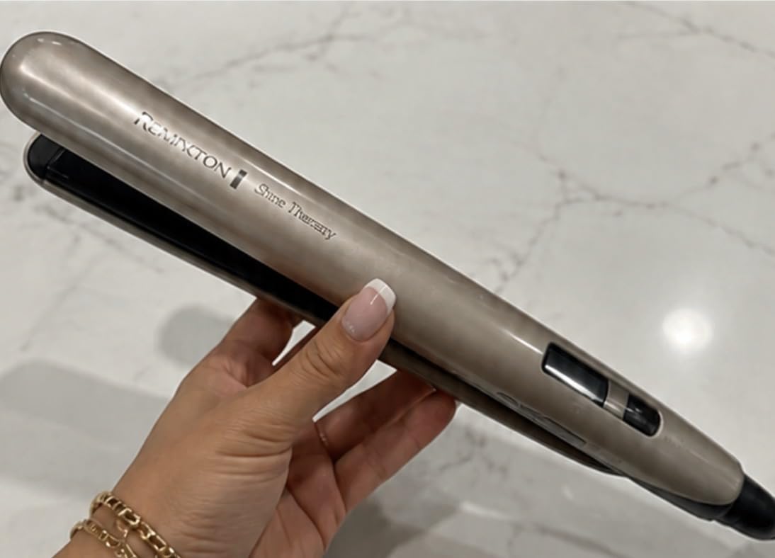 Remington Shine Therapy 2 Inch Hair Straightener, Argan Oil & Keratin customer photo 2