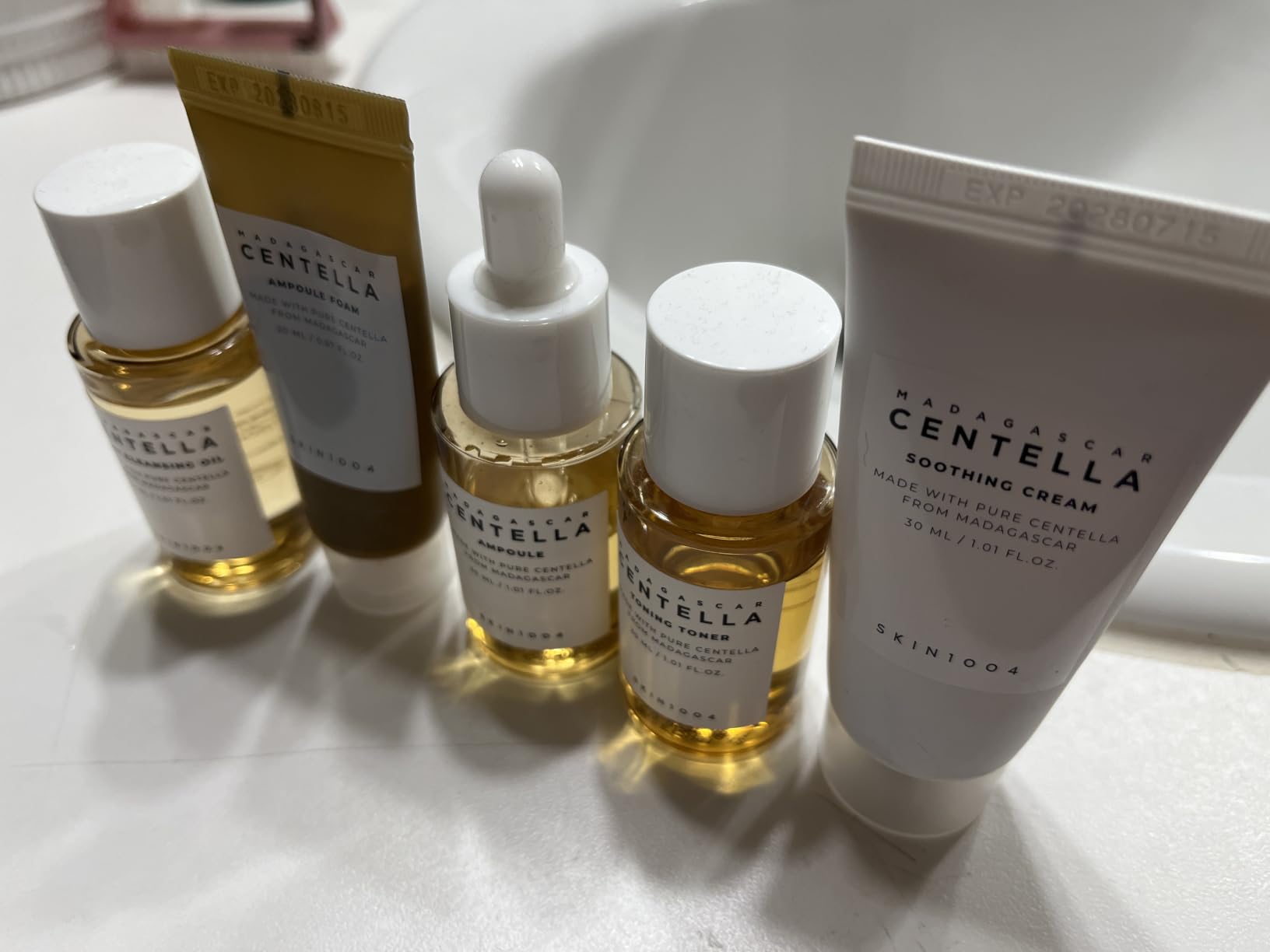 SKIN1004 Centella Travel Kit, Korean Skin Care Set of 5, Travel Size customer photo 1