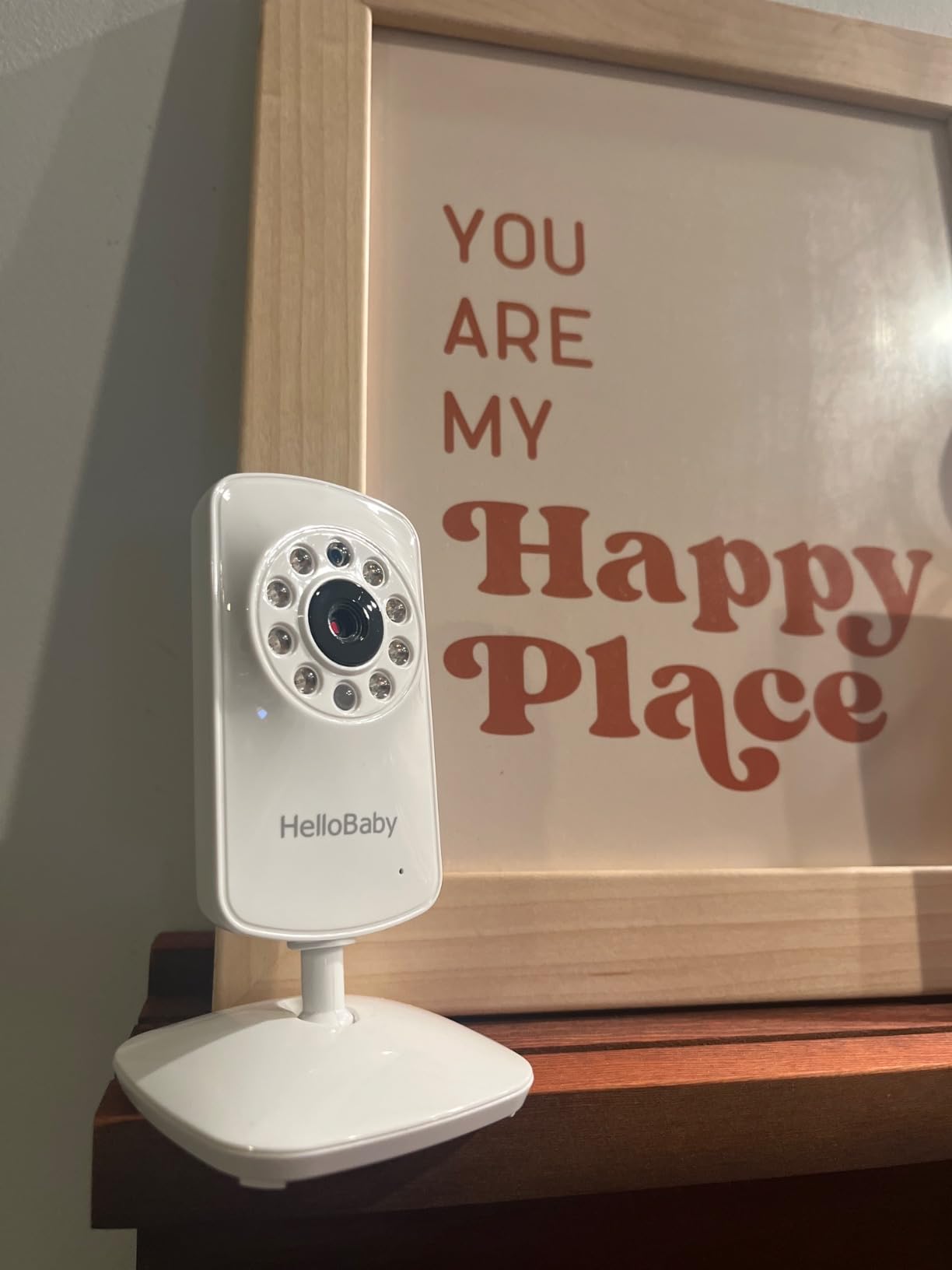 HelloBaby HB30 Video Baby Monitor with Digital Camera and Audio, No WiFi No App Safety Baby Monitor, 8 Languages, Auto Night Vision, 1000ft Transmission Range, 2.4 inch Portable Screen customer photo 1