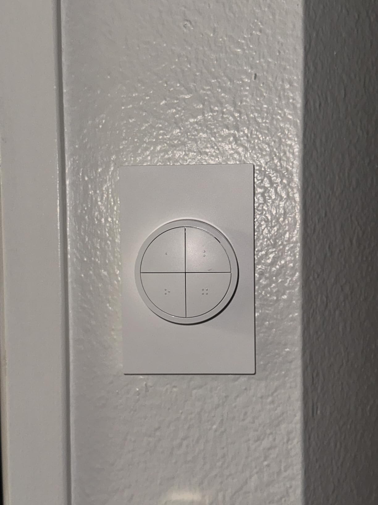 Philips Hue Wall Tap Dial Light Switch, Portable, White - 1 Pack - Requires Lights and Bridge - Smart Home - Easy, No-Wire Installation customer photo 1