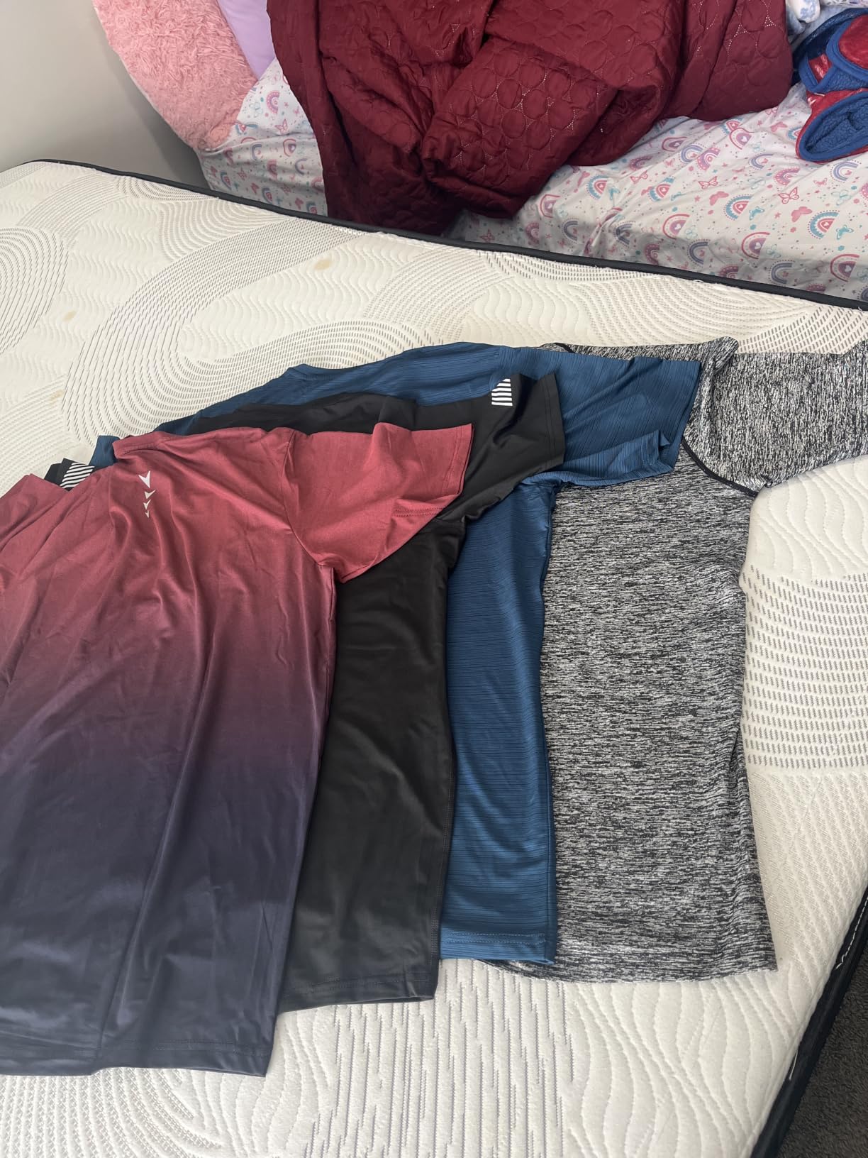 Liberty Imports 5 Pack Men's Active Quick Dry Crew Neck T Shirts customer photo 2