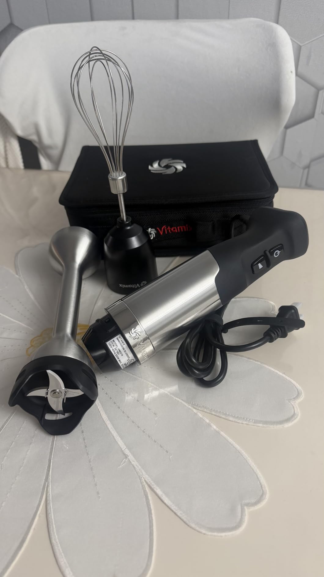 Vitamix 5-Speed Immersion Blender 3-Piece Bundle, Stainless Steel/Black customer photo 1