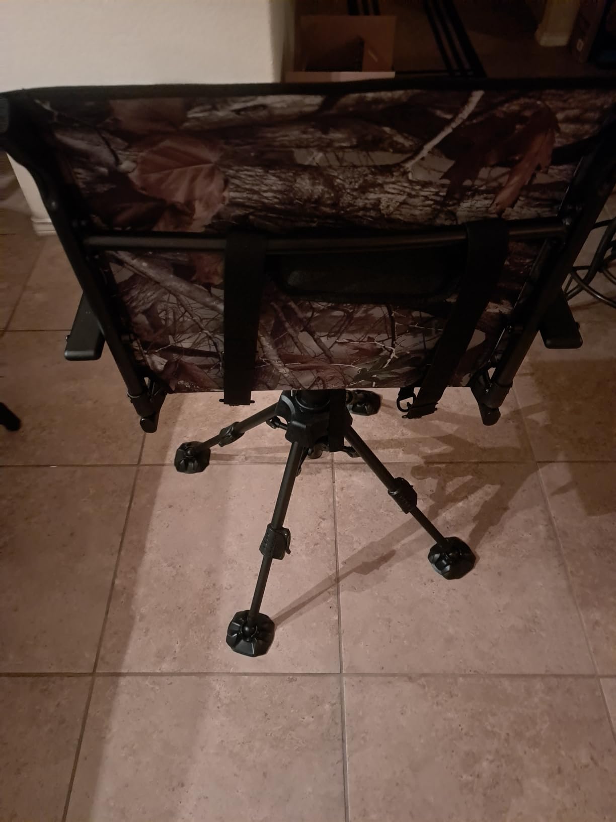 KEMIMOTO Hunting Blind Chair 360° Silent Swivel, Height Adjustable Camo customer photo 1