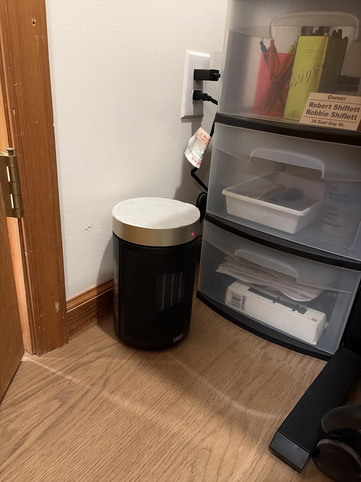 DREO Space Heater, Portable Electric Heaters for Indoor Use with Thermostat customer photo 2