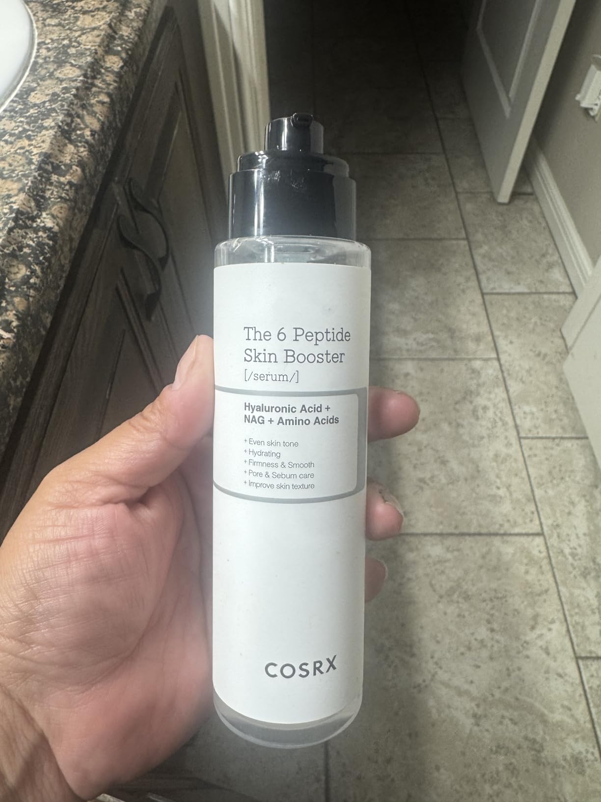 COSRX 6X Peptide Collagen Skin Booster Toner Serum for Dull Skin, 5.07 oz customer photo 1