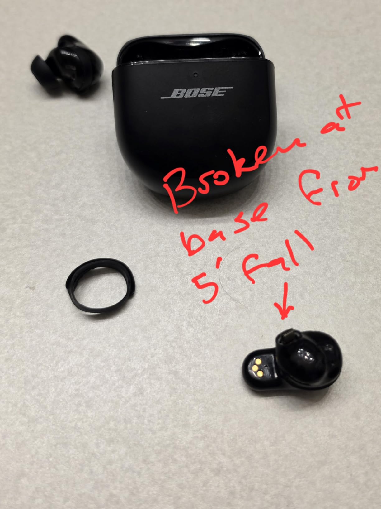 Bose QuietComfort Ultra Bluetooth Earbuds, Wireless Earbuds with Spatial Audio and World-Class Active Noise Cancellation, Deep Bass, Up to 6 Hours of Playtime, Black customer photo 1