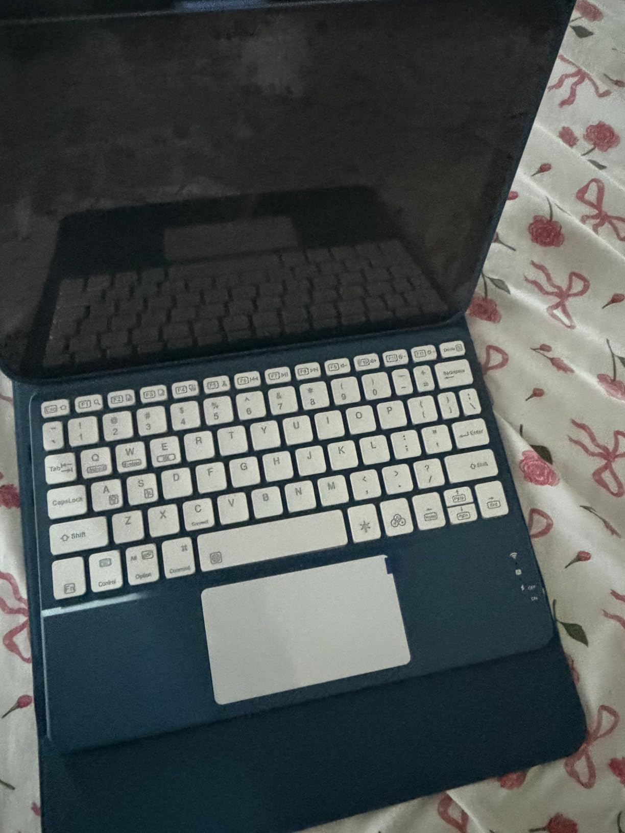 Harvopu for iPad A16 11th/10th Generation Case with Keyboard, Folio Cover customer photo 2