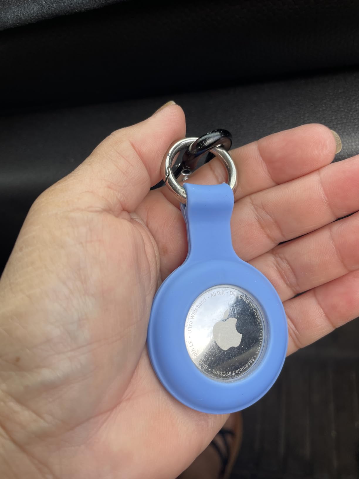 1|2|4Pack for Apple AirTag Holder with Keychain for Air Tag 2nd/1st Gen customer photo 1