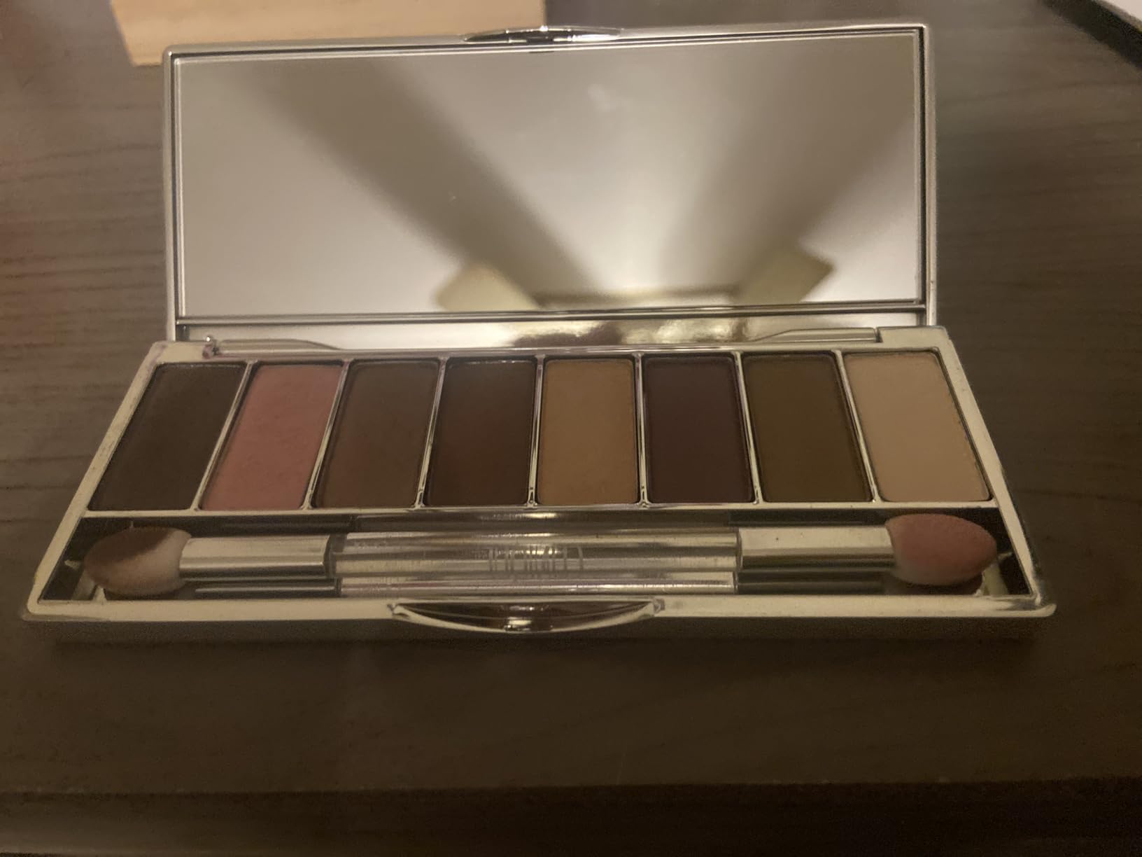 Clinique All About Shadow Eye Shadow Palette, 8 Silky + Buildable Shades | Black Honey, Pink and Nude Honey | Safe For Sensitive Eyes customer photo 1