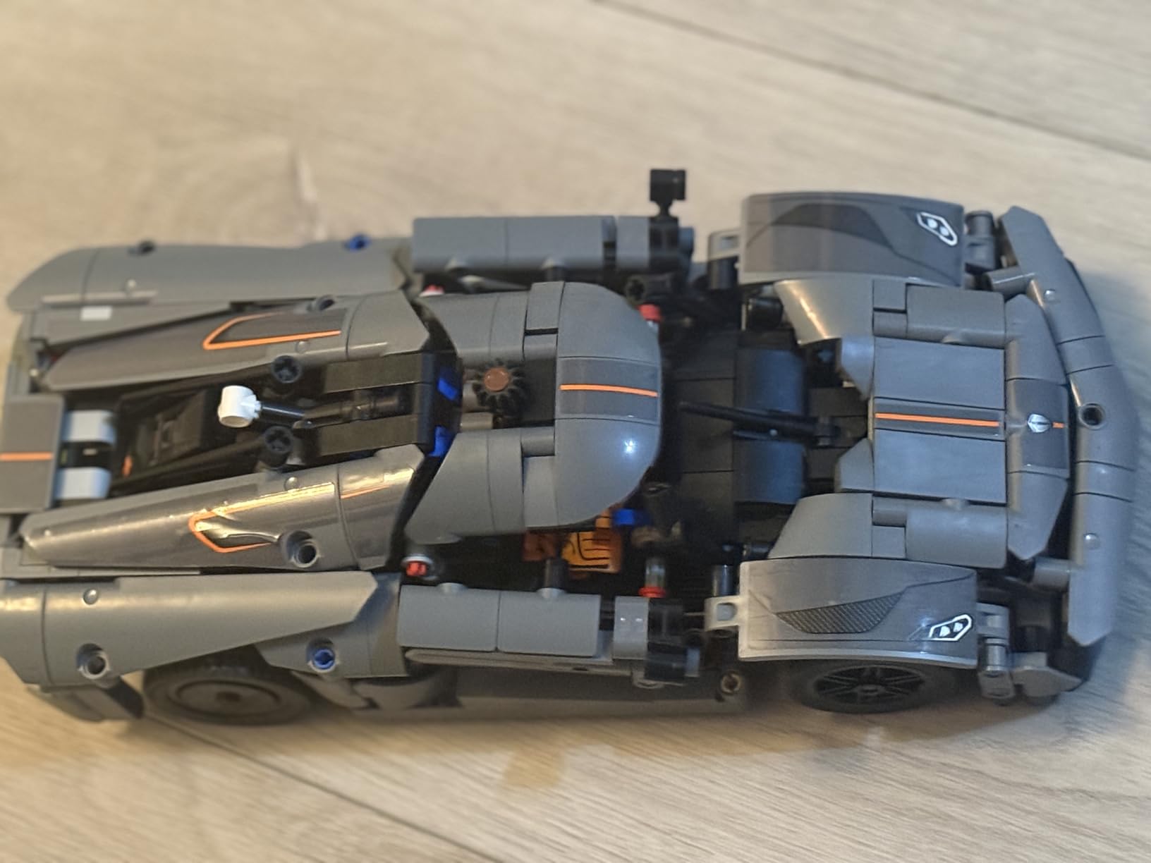 LEGO Technic Koenigsegg Jesko Absolut Grey Hypercar, Sports Car Building Set for Boys and Girls, Vehicle Racing for Kids, Buildable Model Kit, Sport Car Toy, Motor Enthusiasts’ Gift, 42173 customer photo 1