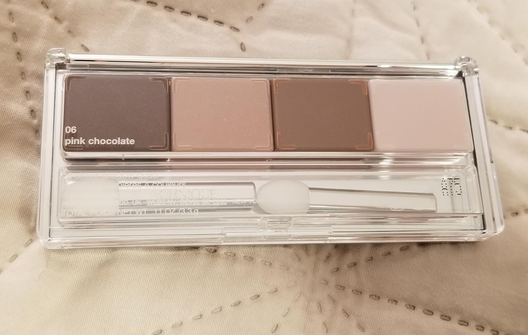 Clinique All About Shadow Eye Shadow Quad | Long Lasting, Crease + Fade Resistant + Safe For Sensitive Eyes customer photo 1