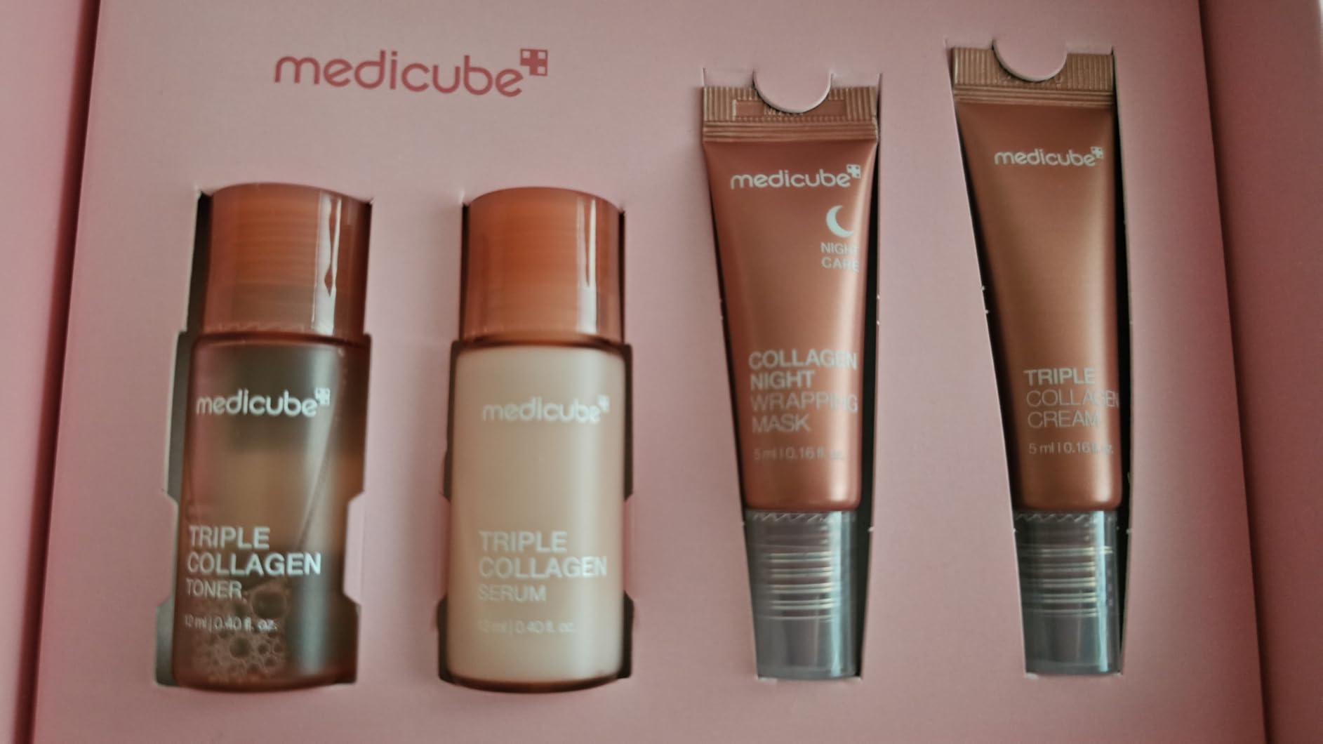 medicube Glass Skin Collagen Trial Kit - Mini Skincare Set customer photo 2