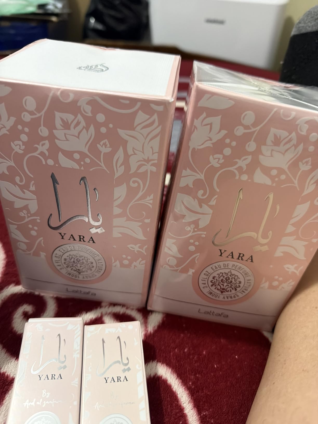 Lattafa Yara 2-piece Fragrance Bundle for Women (3.4 Oz Eau de Parfum Spray + 0.34 Oz Concentrated Perfume Oil) customer photo 1