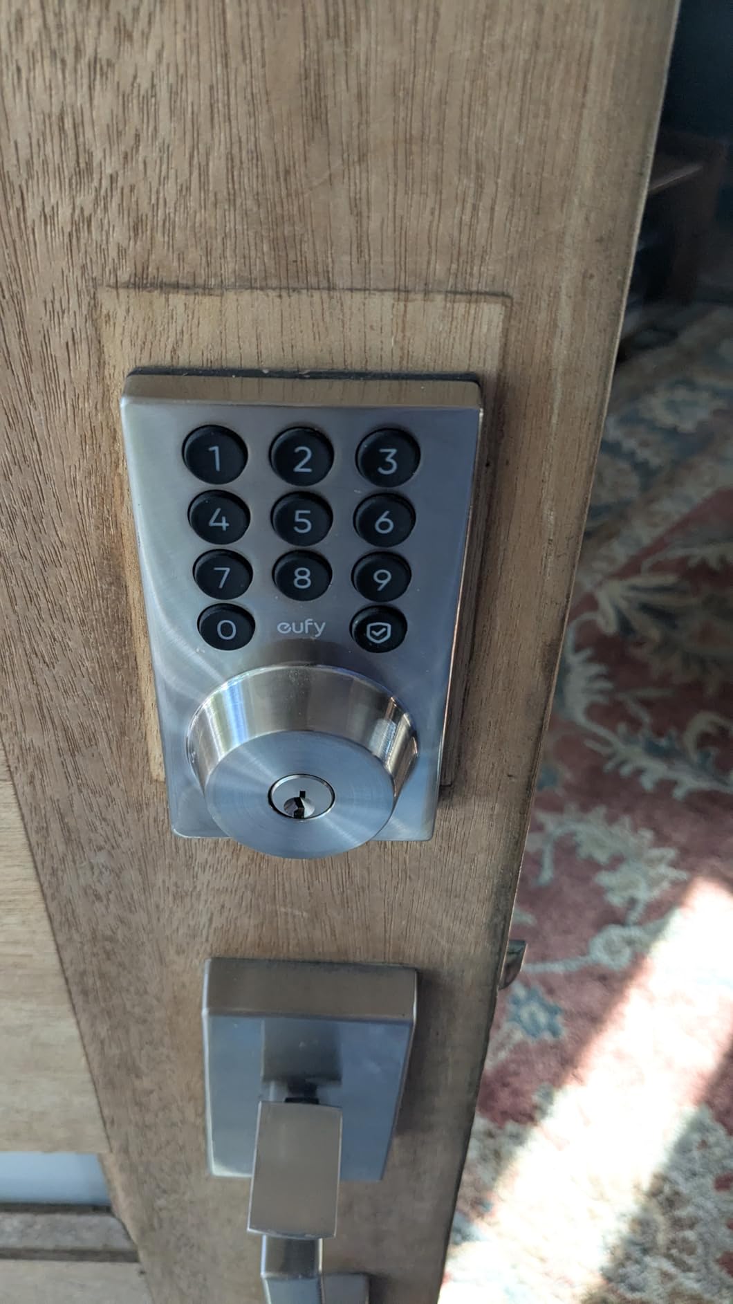 eufy Security Smart Lock C30, Keyless Entry Door Lock, Built-in WiFi, Black customer photo 2