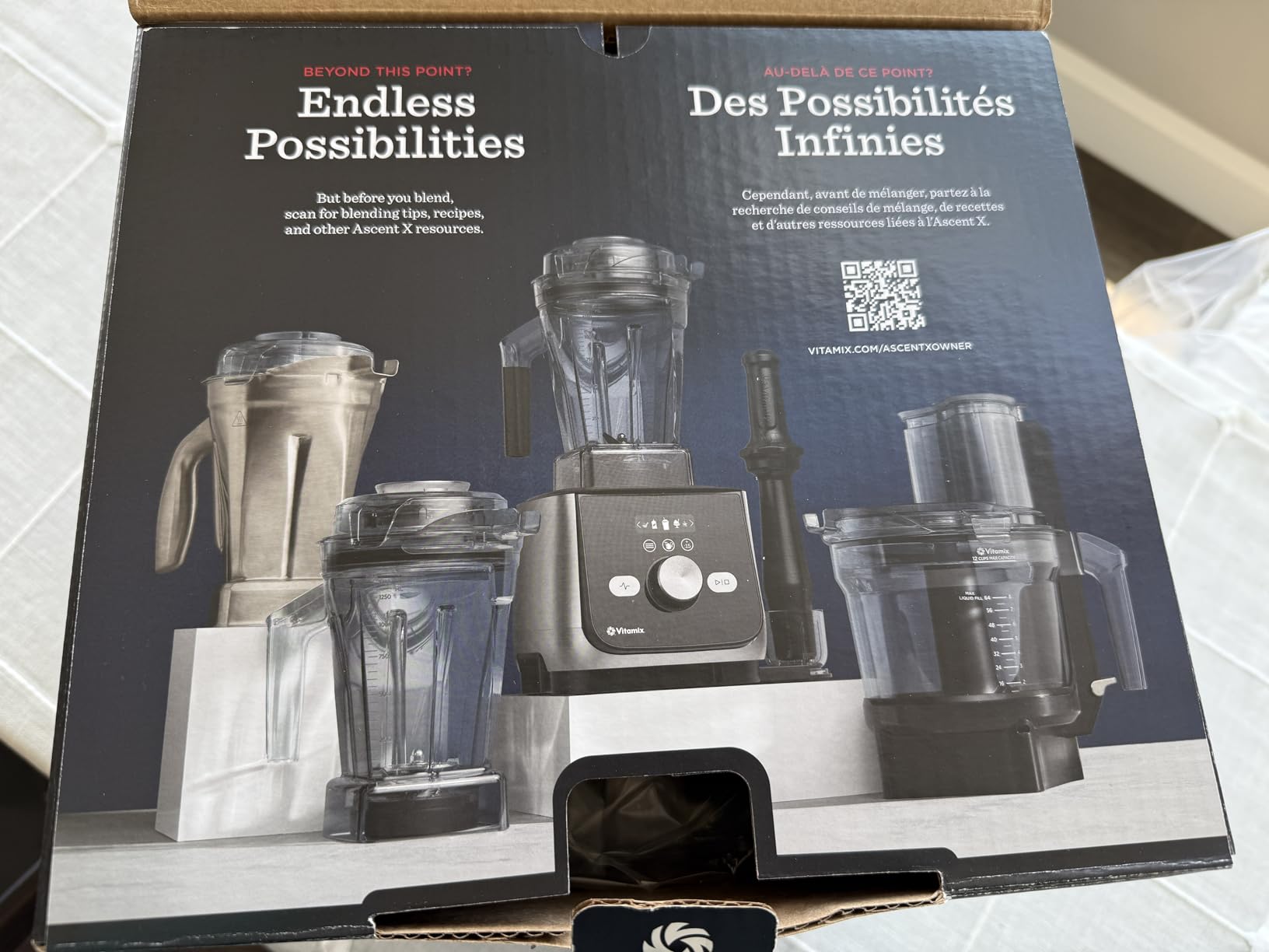 Vitamix Ascent X5 Professional-Grade Blender, 10 Programs,Brushed Stainless customer photo 1