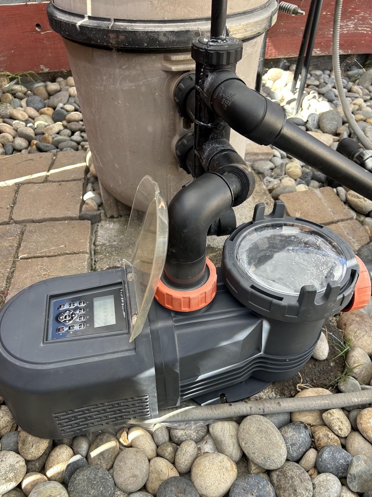 1.8HP Variable Speed Pool Pump for In Ground and Above Ground Pools 220V customer photo 1