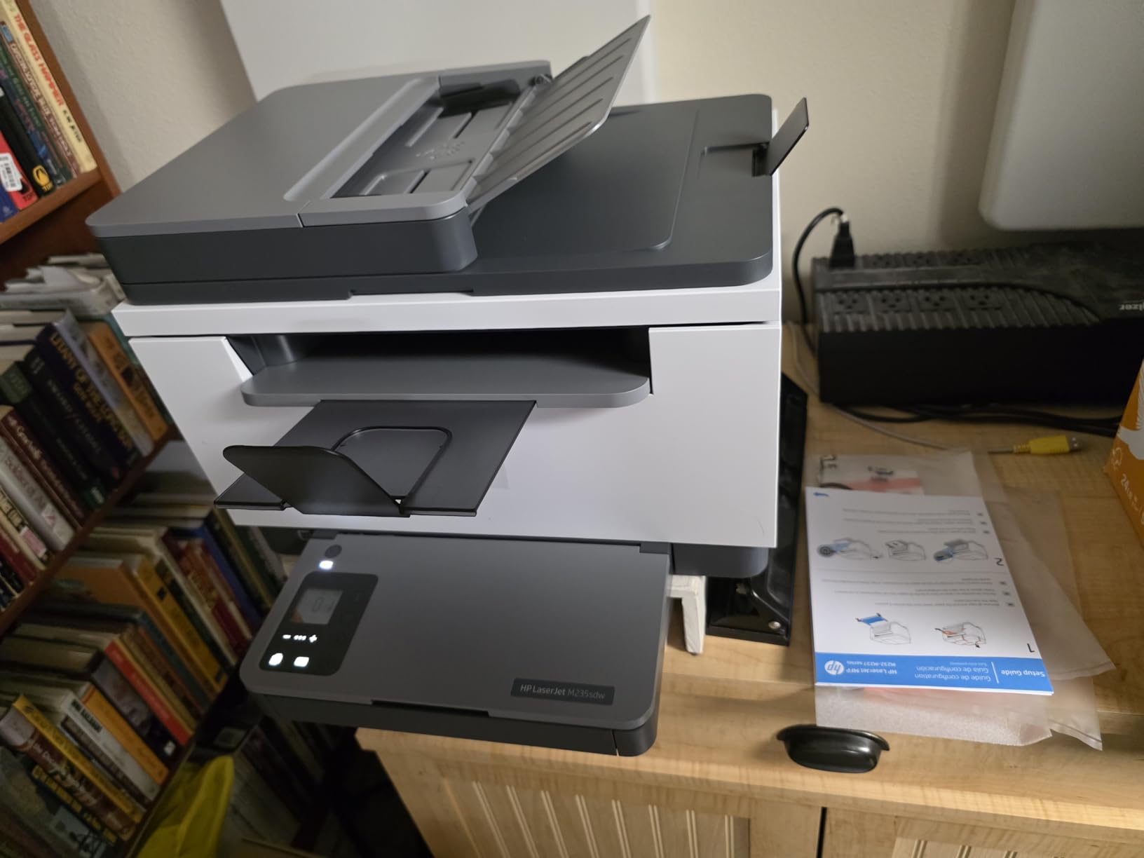 HP LaserJet MFP M235sdw All-in-One Laser Wireless Printer, Scan/Copy, Black & White, Duplex, Best-for-Office customer photo 2