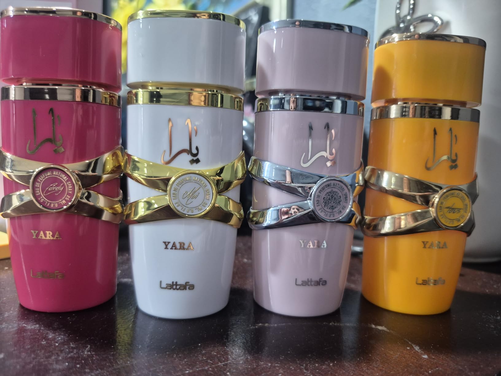Lattafa My Yara Collection – 4 × 25 ml Eau de Parfum Gift Set for Women (Yara + Yara Moi + Yara Tous + Yara Candy) customer photo 2