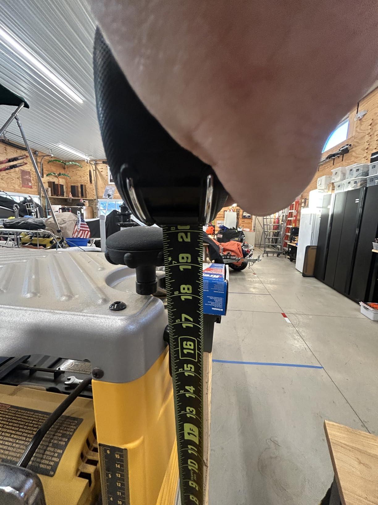 POWERTEC Flip Top Tool Stand with Caster Wheels - Mobile Workbench with 300lb Capacity, for Benchtop Power Tools, Heavy Duty (UT1012), Alloy Steel customer photo 2