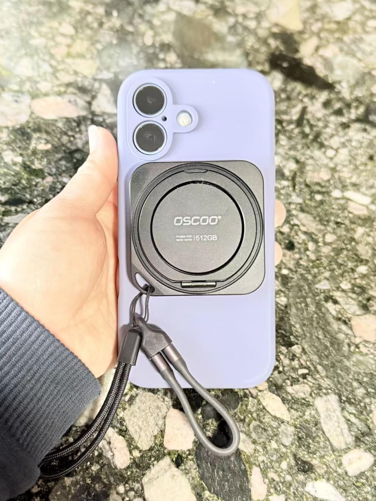 1TB External Hard Drive, Up to 2100MB/s, USB 3.2 Gen 2 External SSD customer photo 1