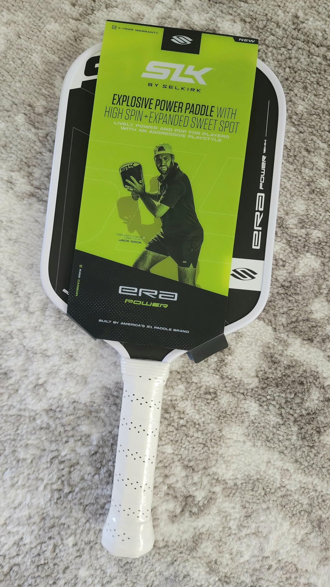 Selkirk Sport SLK ERA Power Pickleball Paddles | Carbon Fiber Hybrid Face customer photo 2