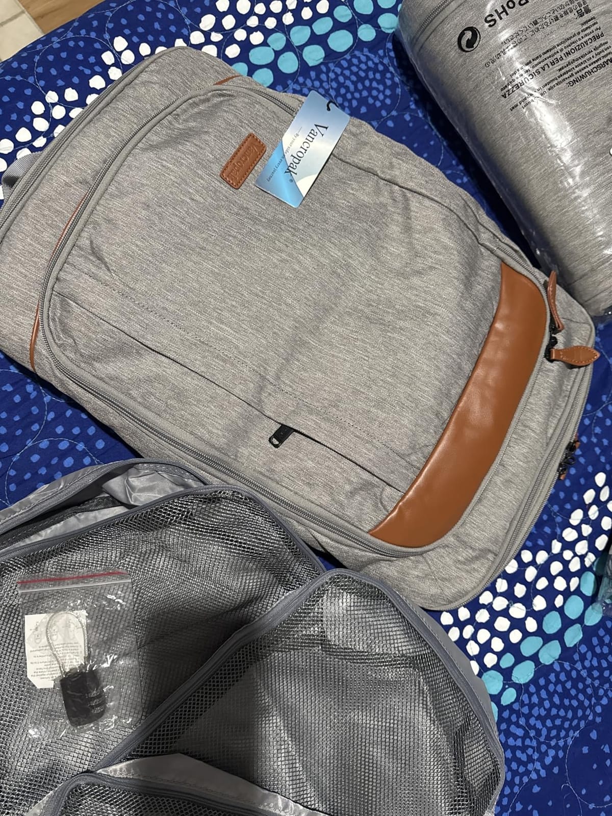 Vancropak 40L Travel Backpack for Men, Flight Approved Carry on Backpack customer photo 2